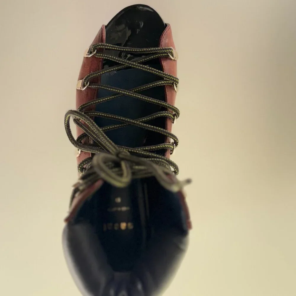 Sacai Hiking Boots Sandal Platforms - Picture 3 of 7